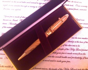 The Pen Handcrafted by Matthew For Me