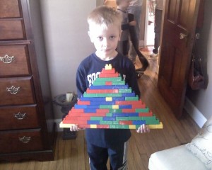 Spencer's lego creation