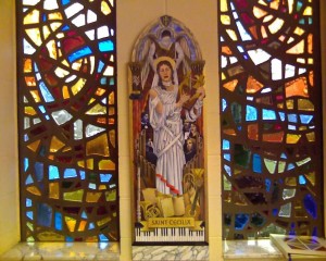 St. Cecilia painting copywrite Patrick Sheehan,all rights reserved