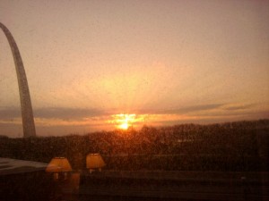 Sunrise in St. Louis