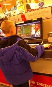My son found a computer game at a store
