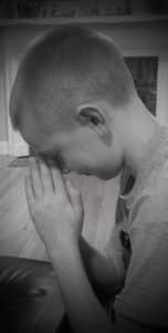 Spencer praying